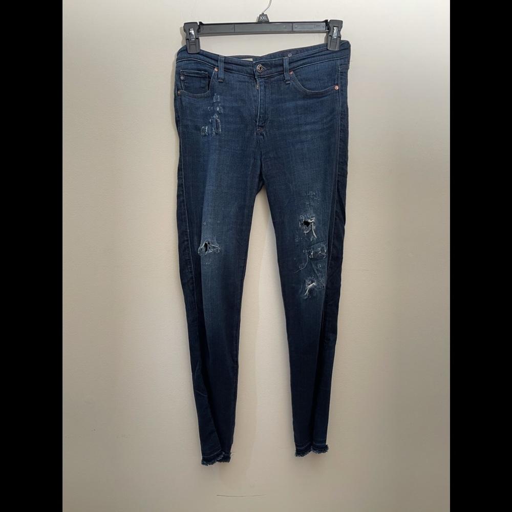 AG Prima Mid Rise Cigarette Jeans Size 28R - Picture 8 of 8